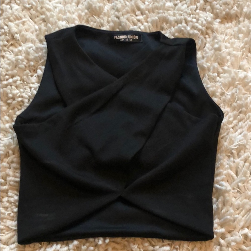 ASOS- cross front top- Sz 2